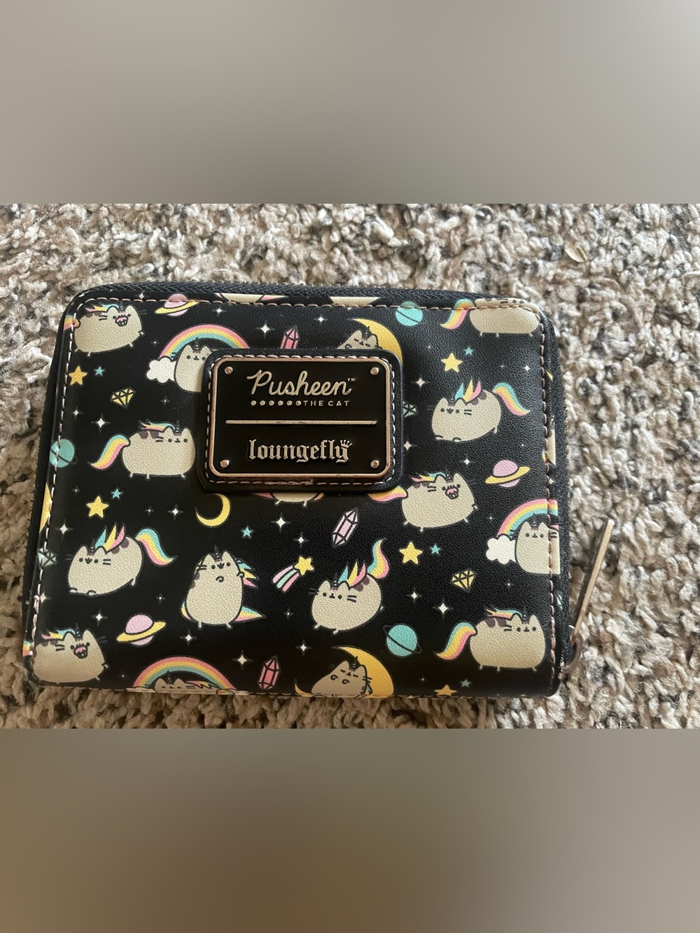 Loungefly Pusheen Unicorn Wallet Rare HTF
